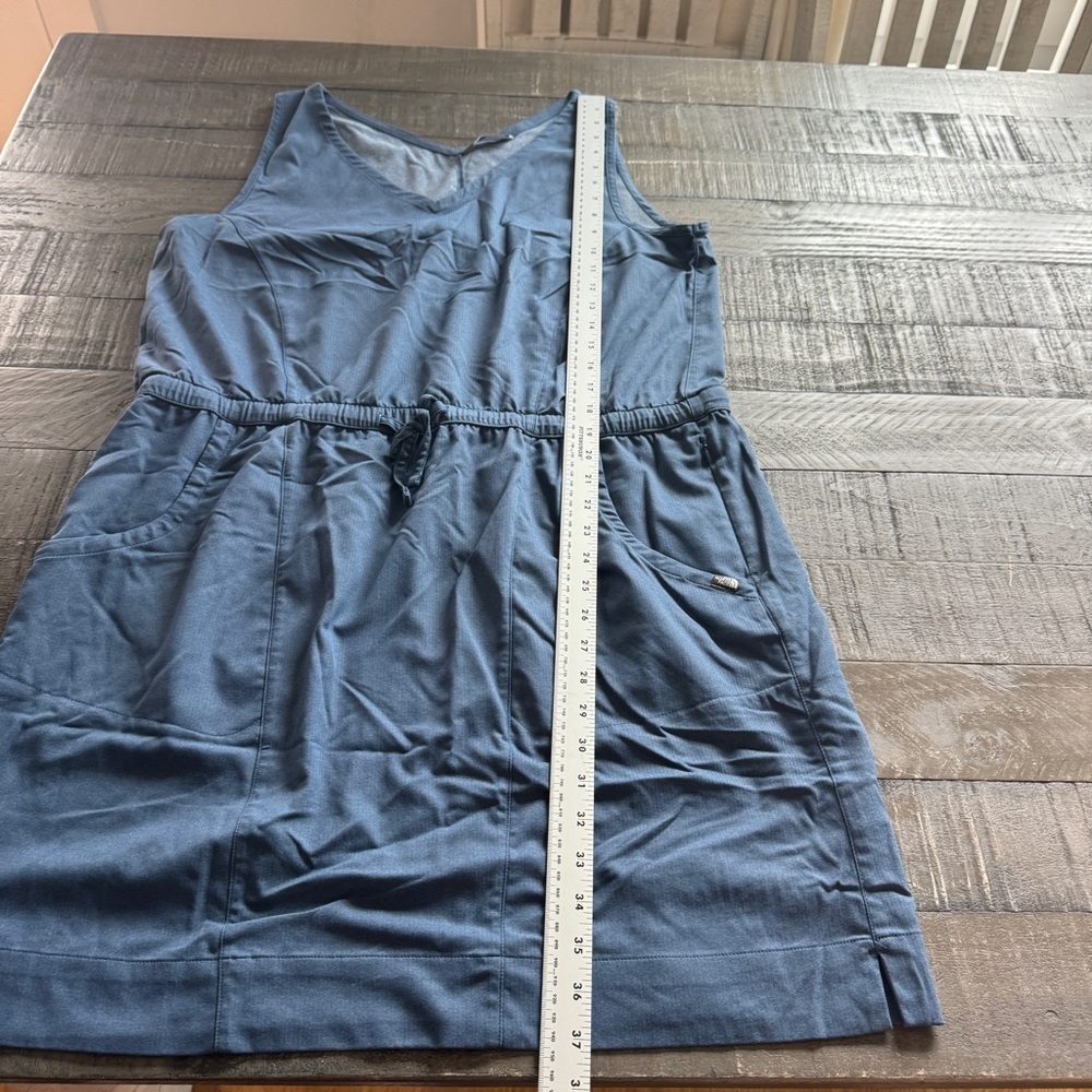 The North Face Aphrodite Dress nylon outdoor Women’s size XL Sleeveless Blue - Picture 3 of 12